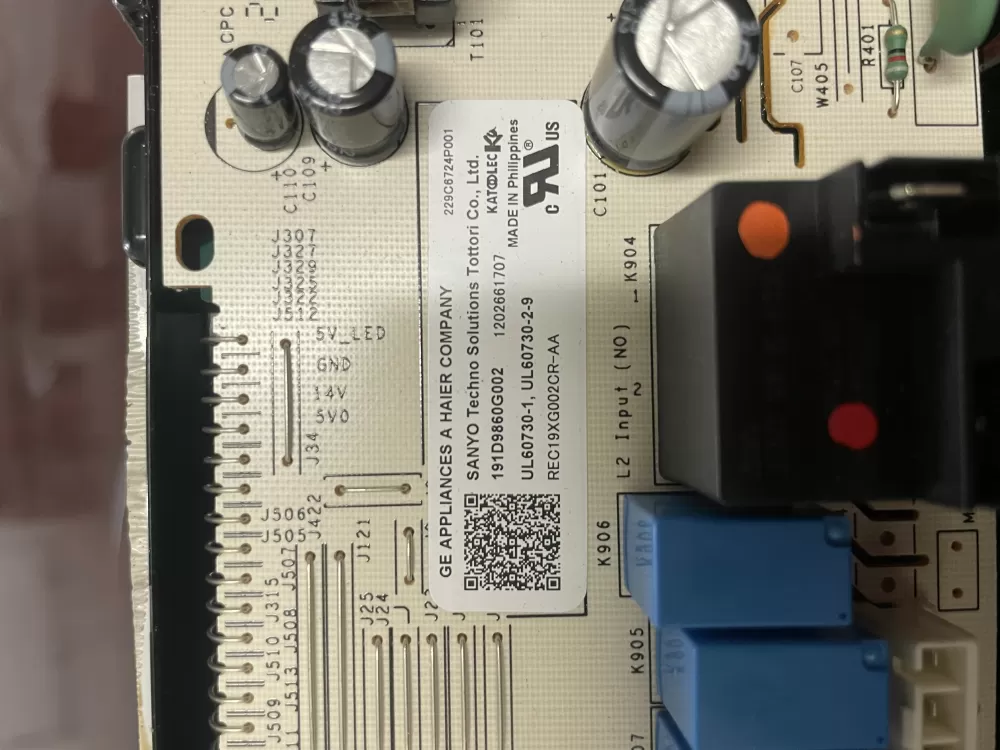 GE 191D9860G002 229C6724P001 Oven Control Board AZ97332 | Wm1696