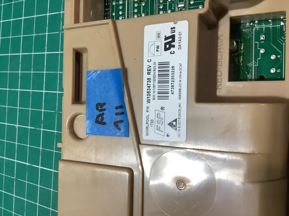 Whirlpool W10834738 W10876147 Dishwasher Control Board AZ187829 | AR111