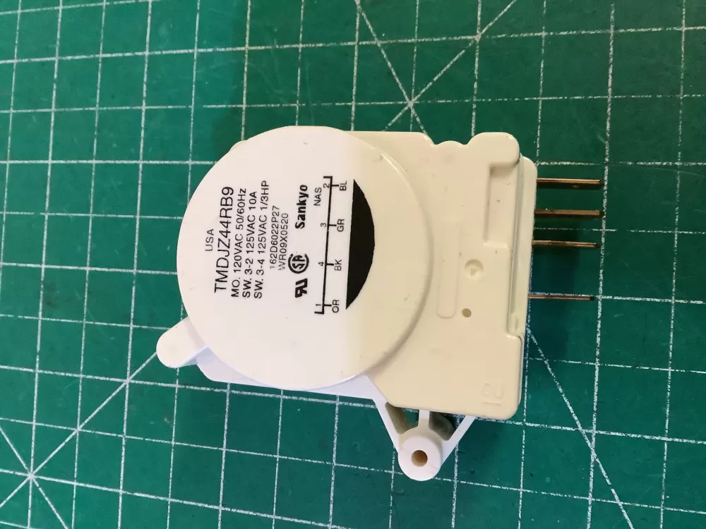 Genuine Refrigerator Defrost Timer WR90X520  TMDJZ44RB9 AZ204238 | NR358
