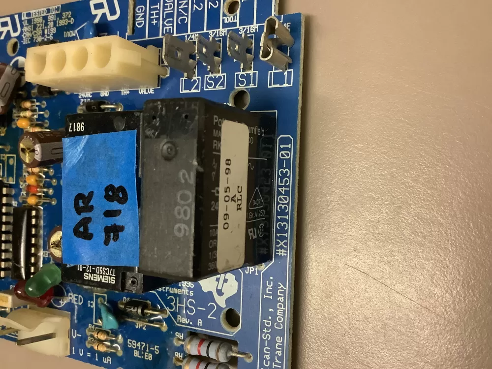Trane American Standard X13130453-01 Furnace Control Board AZ201974 | AR718
