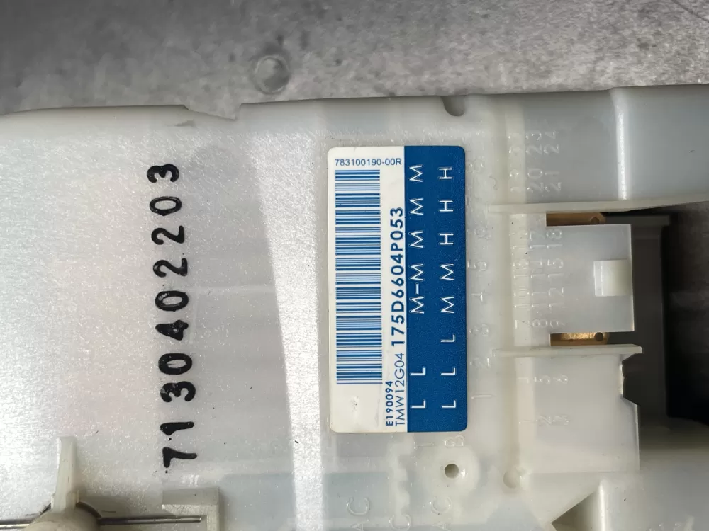 GE WH12X10527 175D6604P053 Washer Timer AZ36203 | Wm271