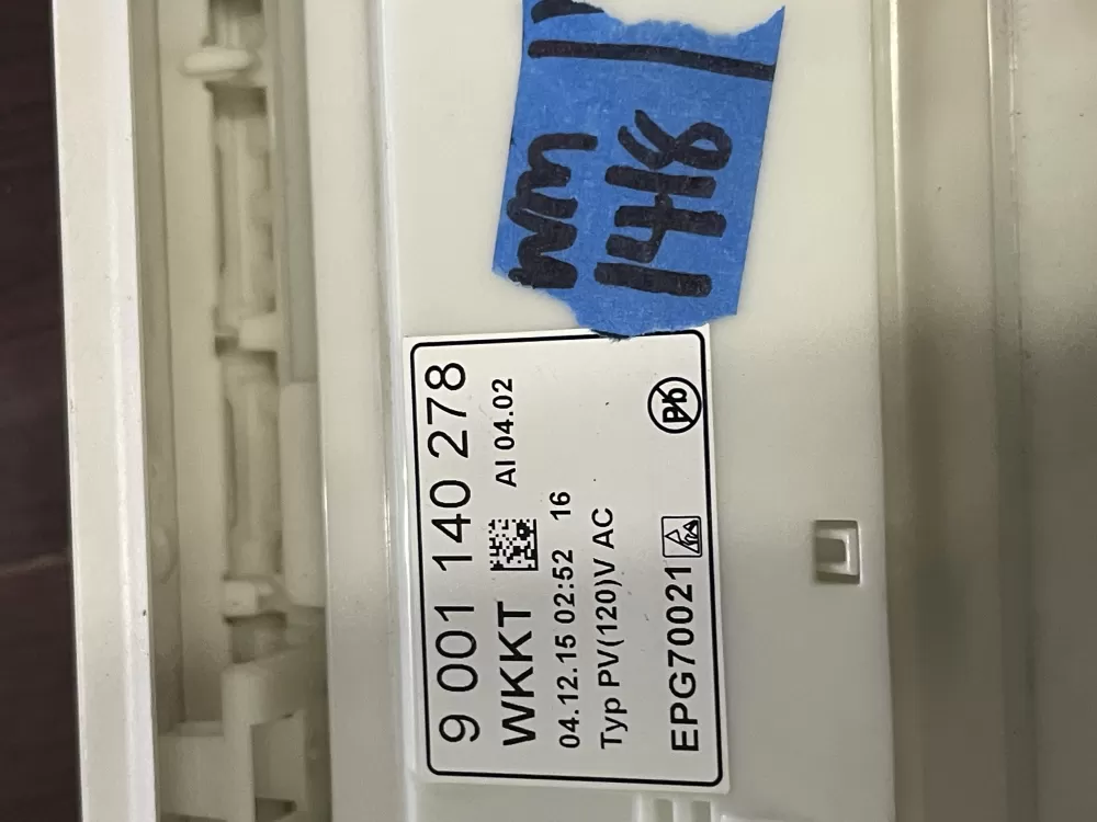 Bosch EPG70021 9000968127 12008382 Dishwasher Control Board AZ98486 | Wm1417