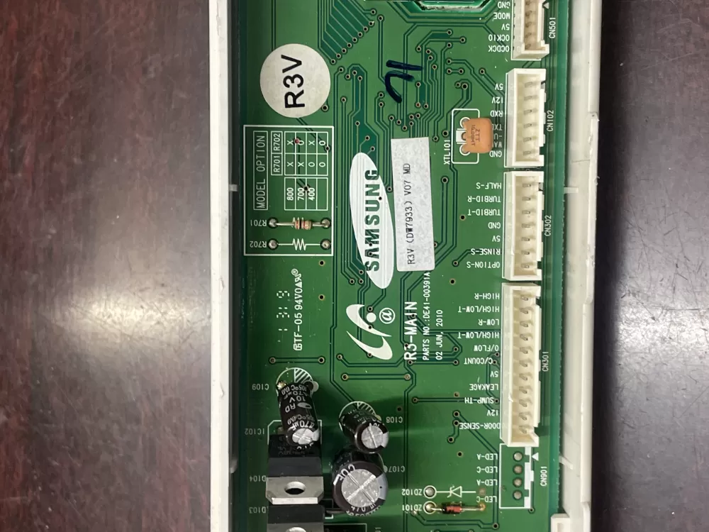 Samsung DE41-00391A Dishwasher Control Board AZ29257 | KM281