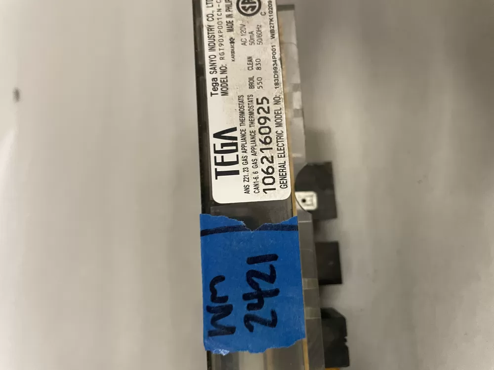 GE 183D9934P001 Oven Control Board AZ224777 | Wm2421
