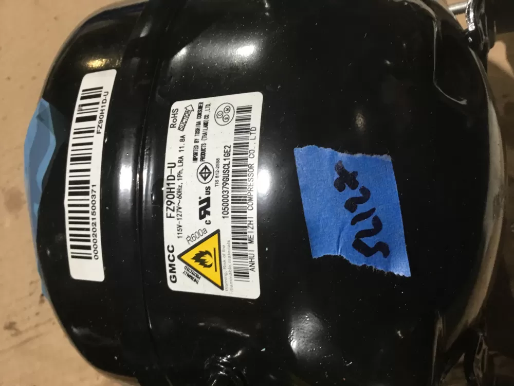 GMCC FZ90H1D-U WR87X32226 Refrigerator Compressor AZ97377 | Sl127