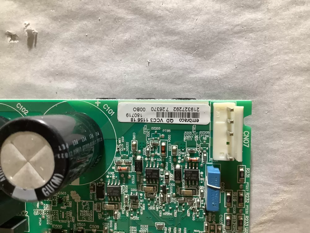 Kenmore 241577505 Refrigerator Inverter Control Board AZ100082 | AV518