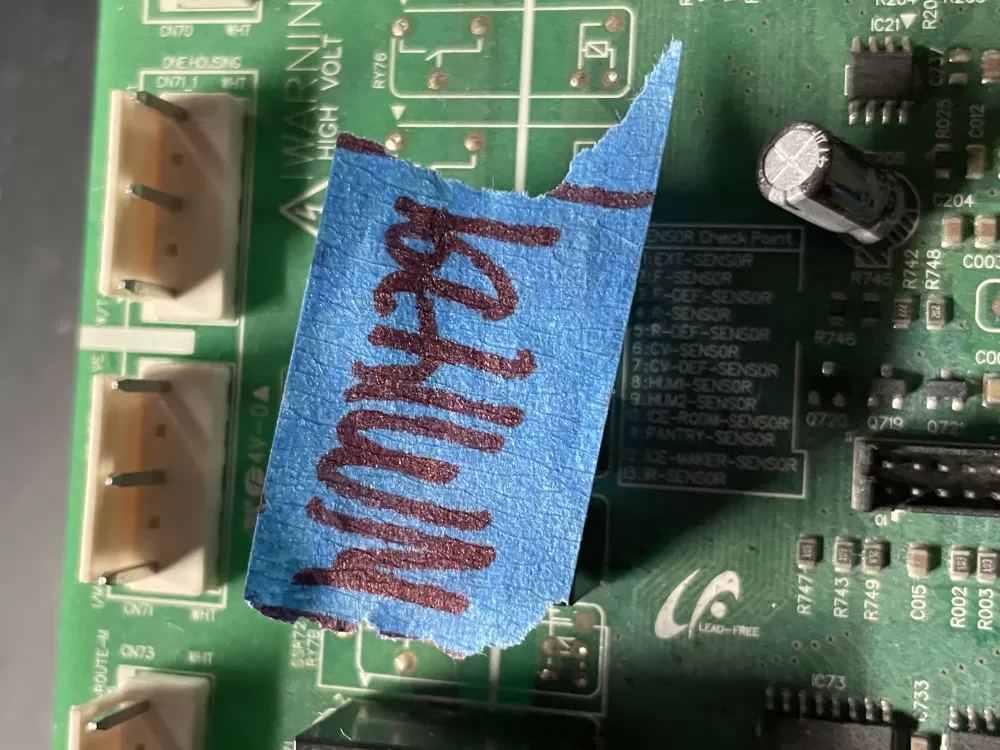 Samsung DA41 00827A Refrigerator Control Board Da92 00715f AZ4697 | WM1429