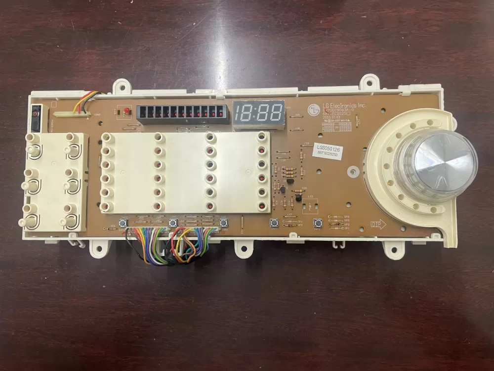 LG 6870EC9093A-0 6871EC2025D Washer Control Board