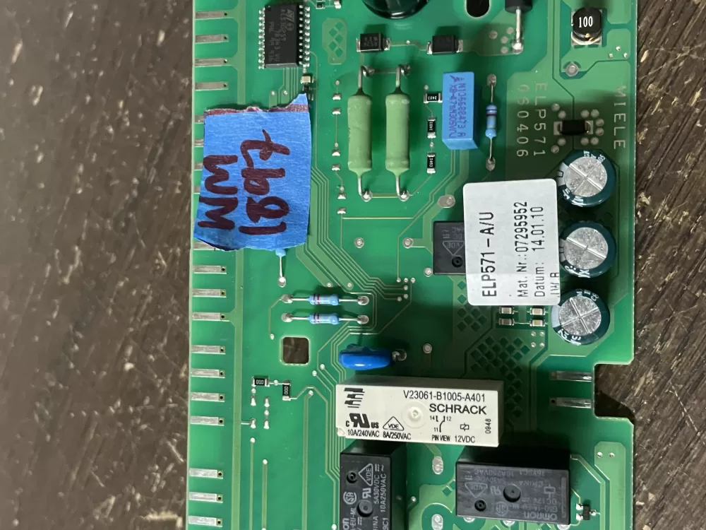 Miele Control Board ELP571060406 07295952 06905200 AZ53555 | Wm1897