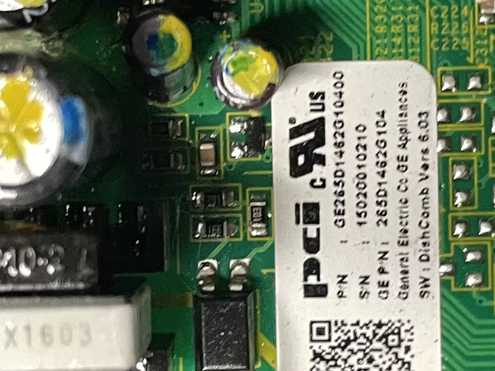 GE 265D1462G104 Dishwasher Control Board AZ17941 | WM1236