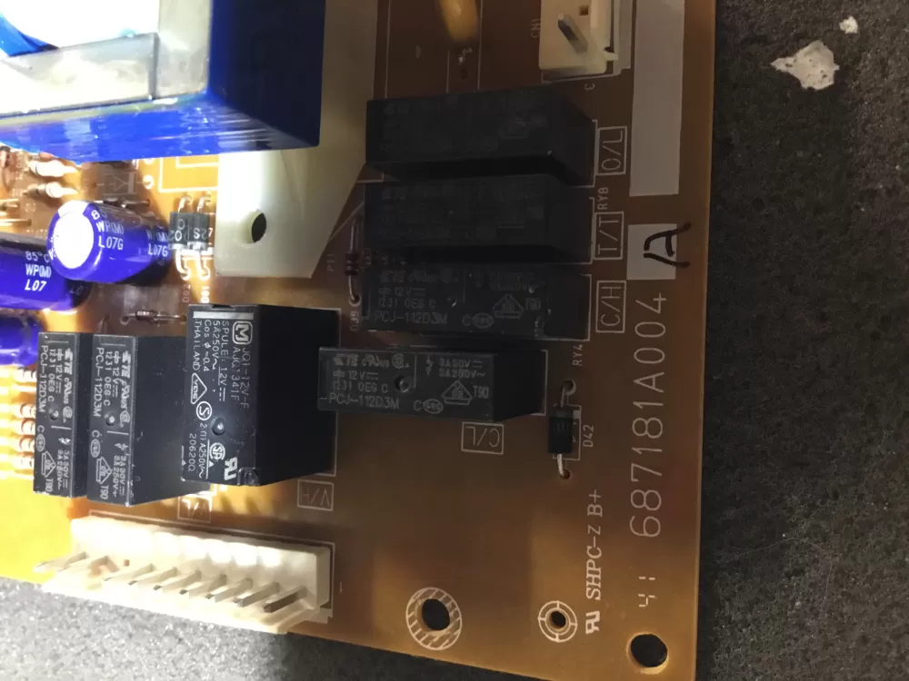 LG 687181A004A P1 6A004 Microwave Control Board AZ101898 | NR332