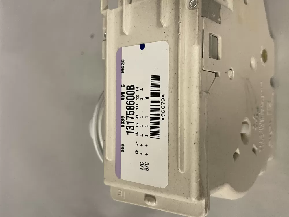 Frigidaire 131758600B GE Kenmore Washer Timer AZ224277 | Wm993
