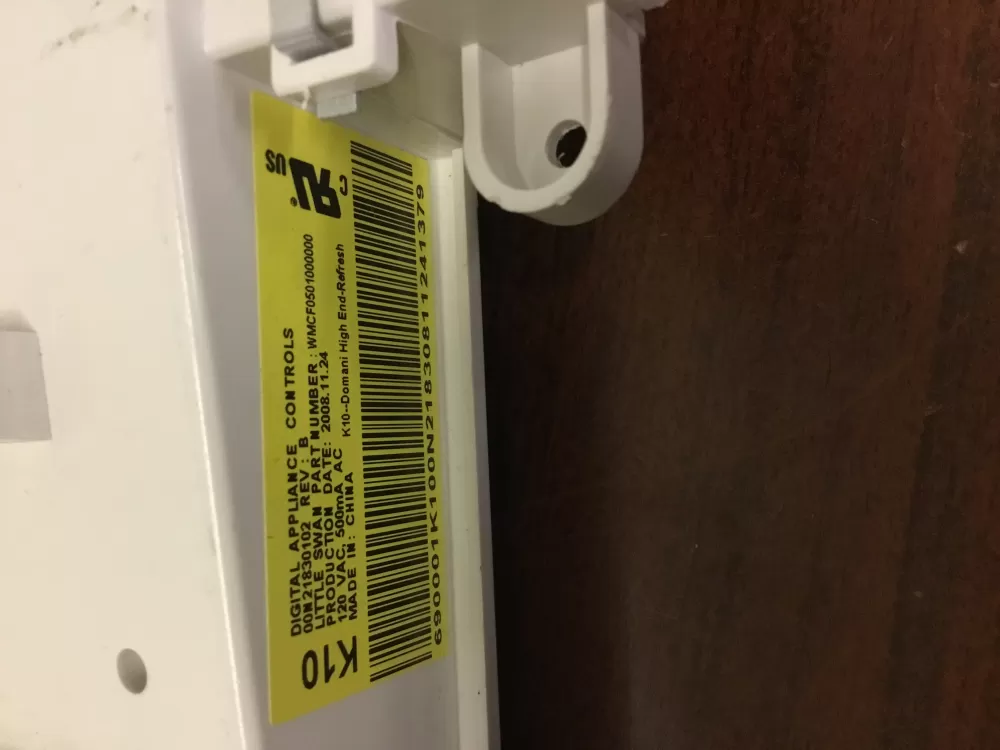 GE WH12X10355 00N21830102 WMCK0501000000 Washer Control Board AZ28888 | NRV307