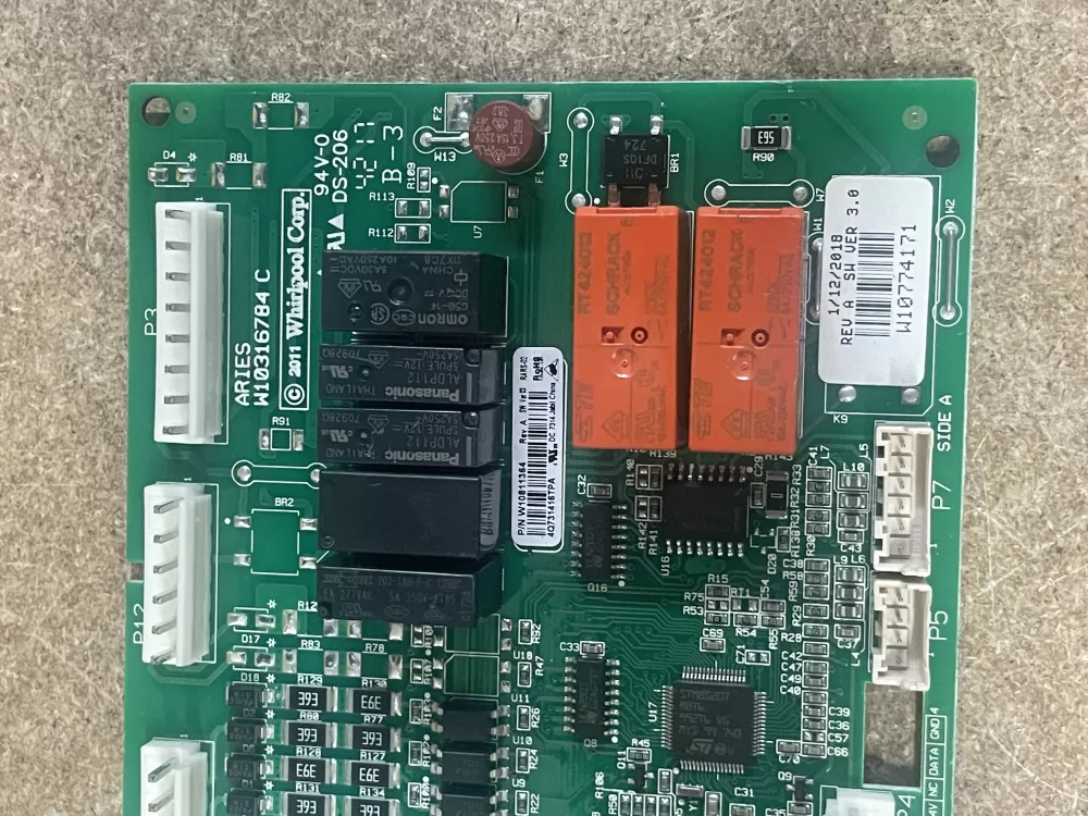 Whirlpool Jenn Air Maytag W10774171 Refrigerator Control Board AZ21621 | KM1215
