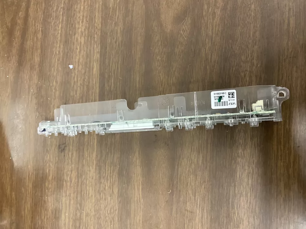 Whirlpool  KitchenAid W10605174  W10605174G  W10705325  W10599303 Dishwasher UI Control Board