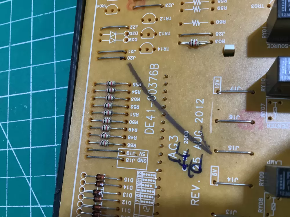 Samsung DE41-00376B AP5653324 Range Oven Control Board AZ146800 | NR2458