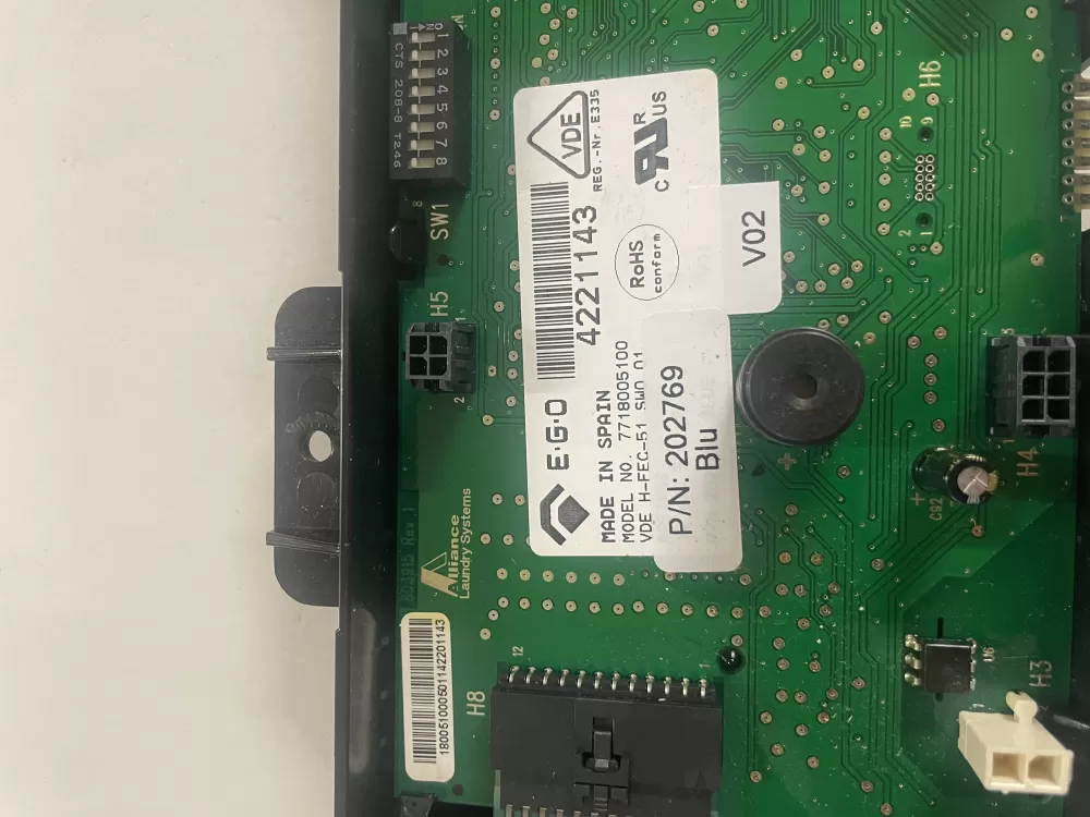  Speed Queen 7718005100 202770 5100738 Washer Control Board AZ119850 | KM1303