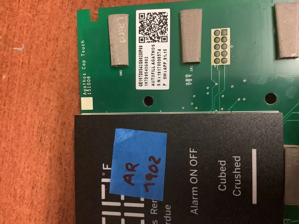 GE 200D5948P011 Refrigerator Display UI Control Board AZ195725 | AR1902