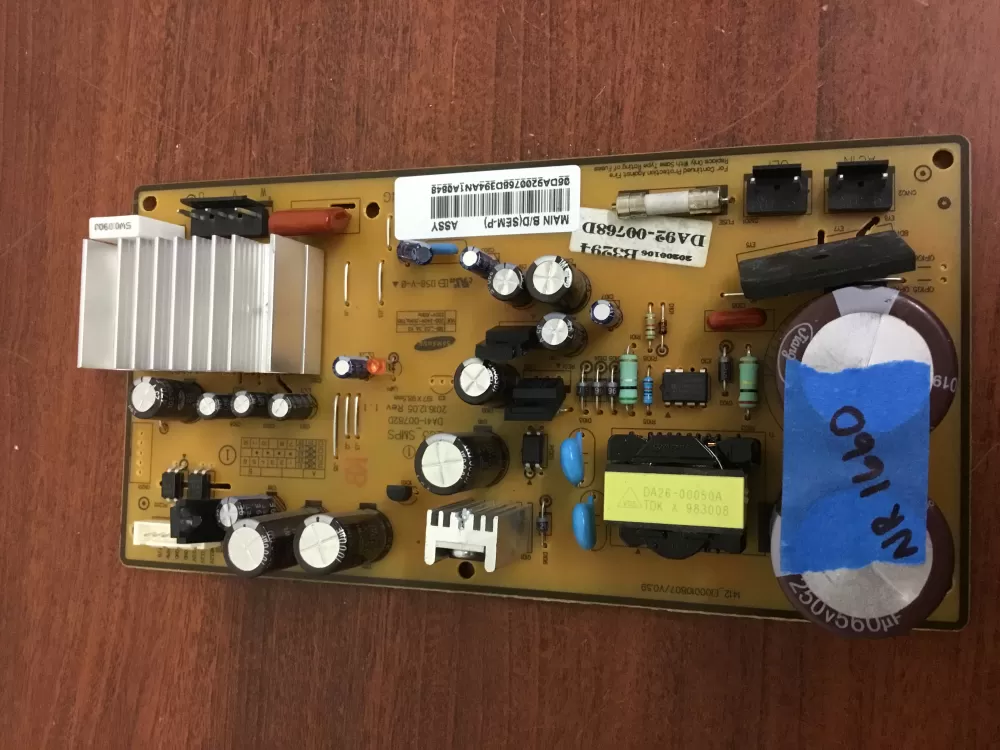 Samsung DA92 00768D Refrigerator Control Board Inverter AZ30953 | NR1660