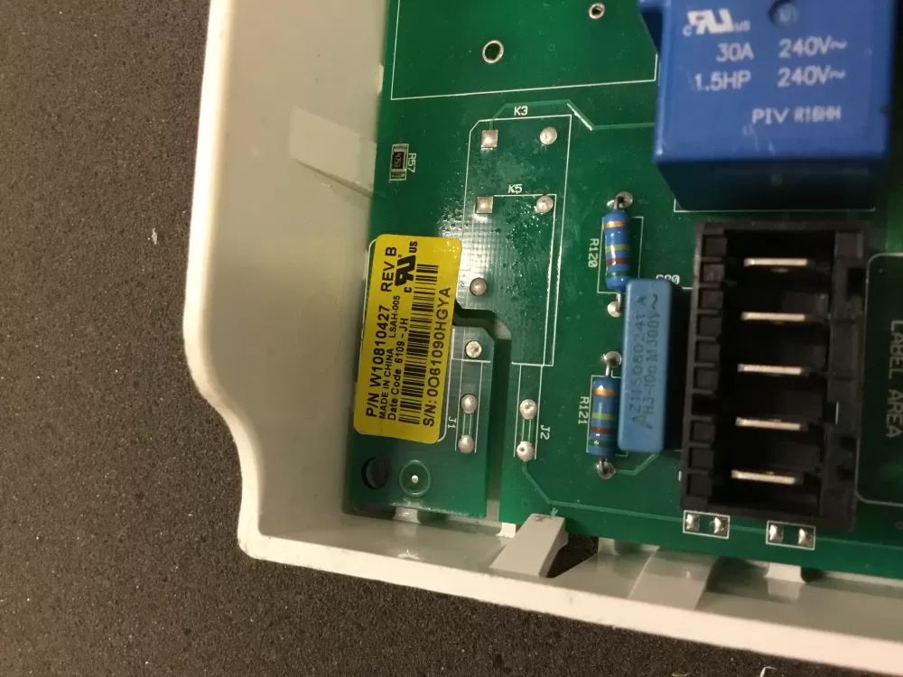 Whirlpool W10810427 Dryer Control Board AZ79031 | NR640