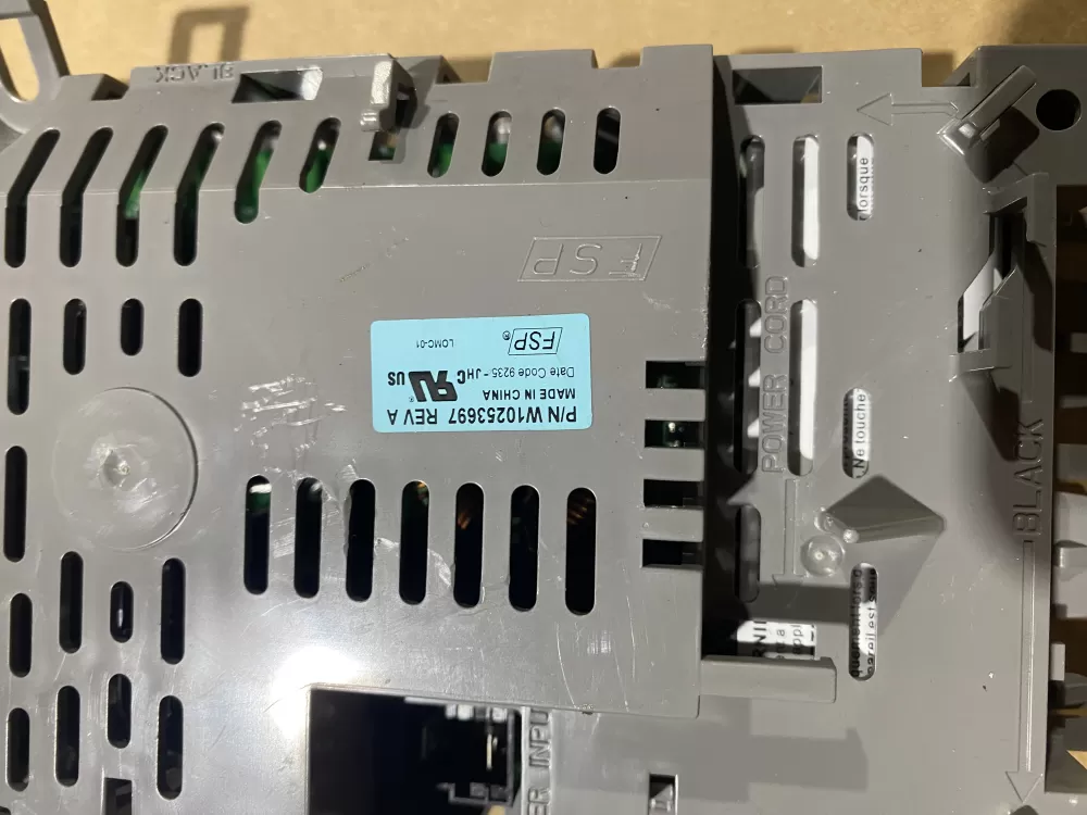 Maytag W10253697 WPW10253697 Washer Control Board AZ118238 | BK2184