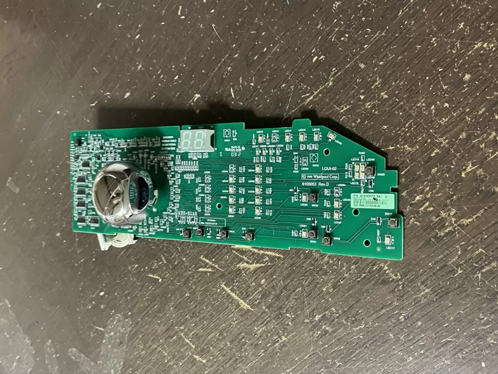Whirlpool W10399100 W10296457 Washer Control Board
