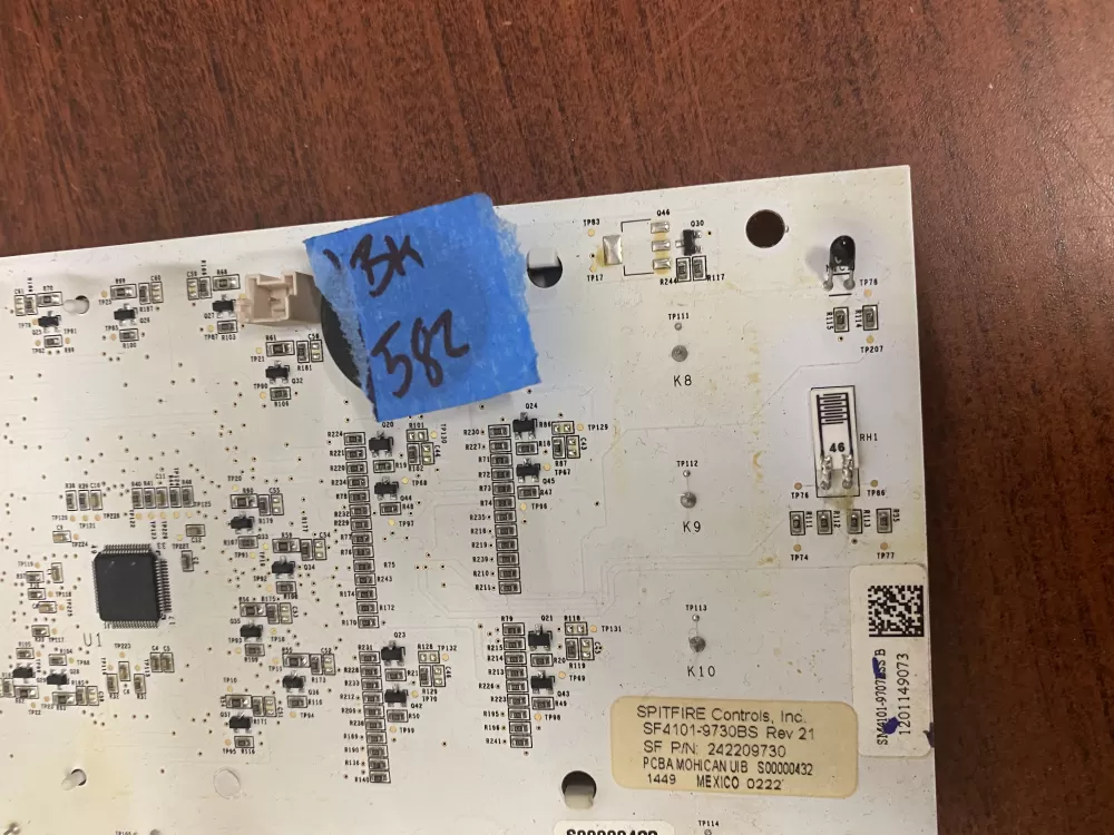 Frigidaire AP6285796 Refrigerator Control Board Display AZ47380 | BK582