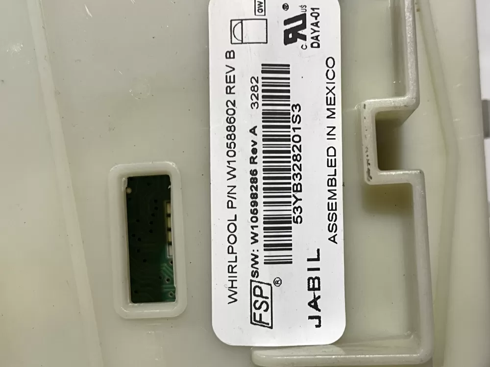 Whirlpool W10598286 Dishwasher Control Board AZ171958 | Wm542