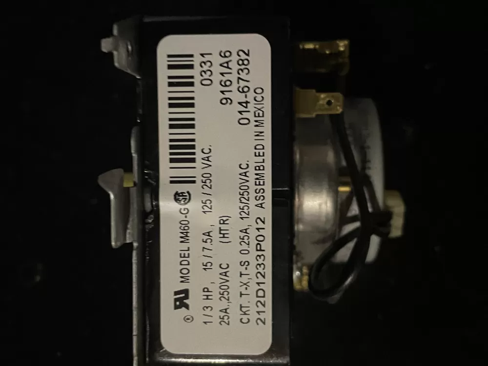 GE 212D1233P012 WE4M364 Dryer Timer AZ38159 | Wm501