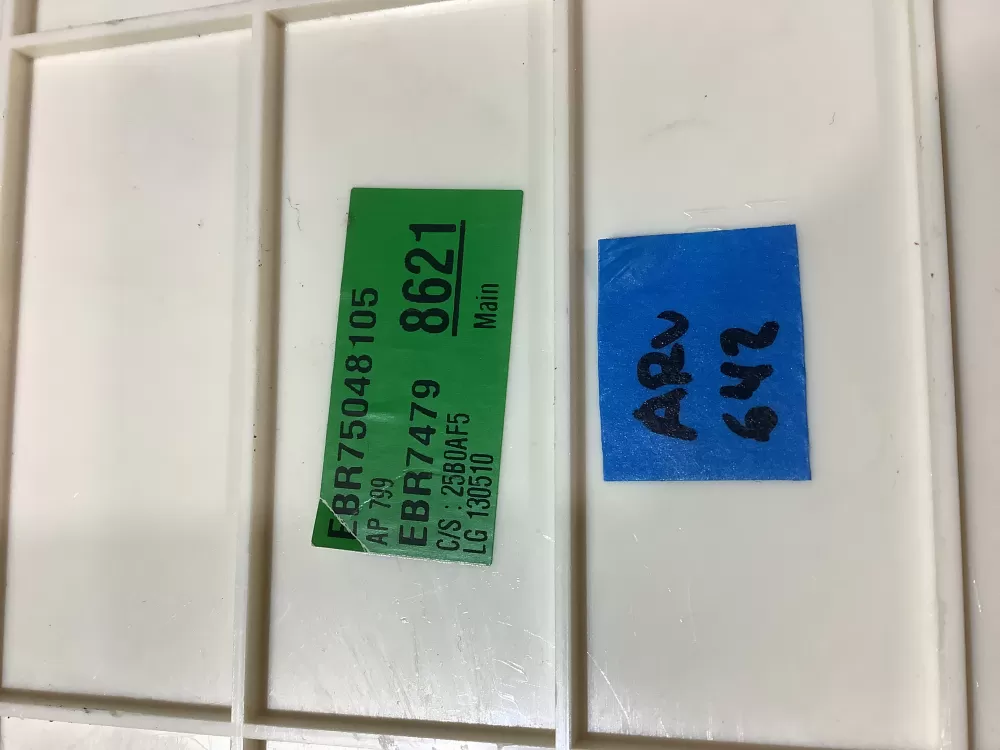 LG EBR75048105 Washer Control Board AZ190377 | ARV642