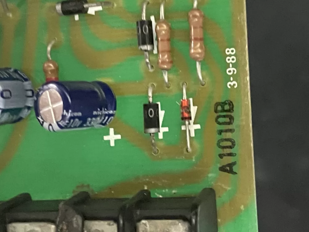 Control Board A1010B 3-9-88 AZ21948 | WM1635
