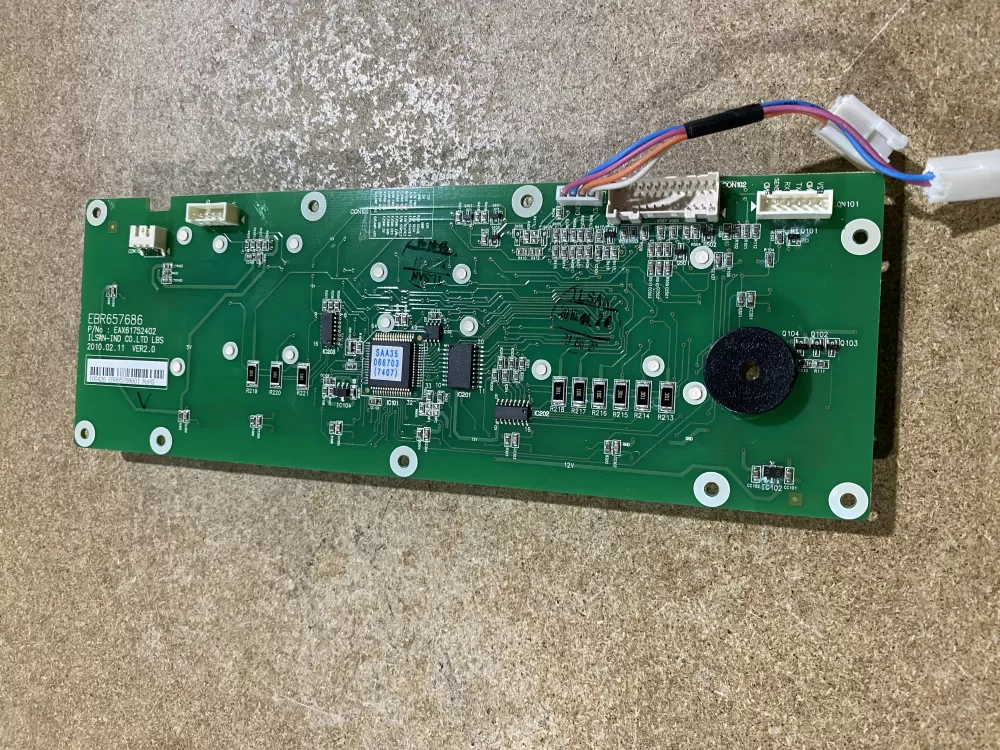 LG Kenmore EBR65768601 Refrigerator Control Board AZ66679 | BK1958