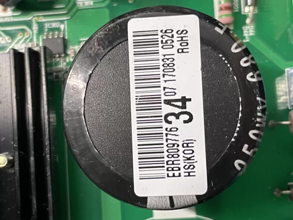 LG EBR80977634 Refrigerator Control Board Main AZ4855 | WM1593