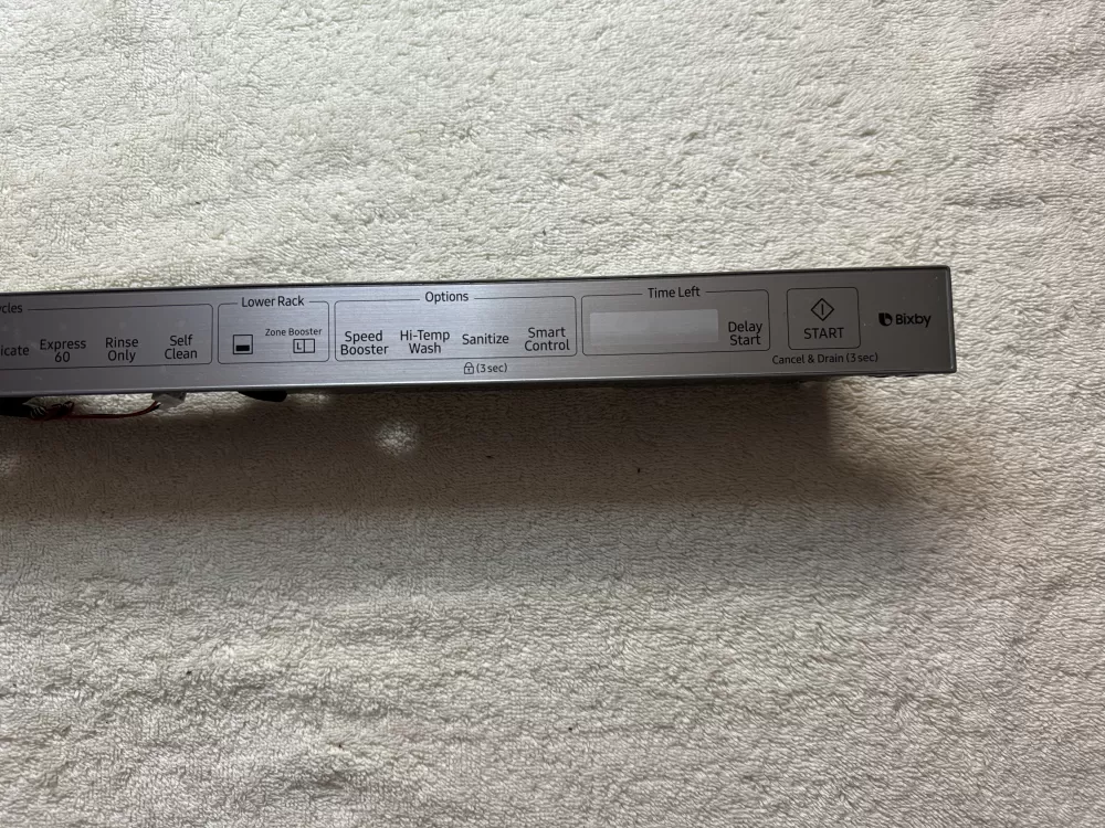 Samsung DD97-00609D DD64-00206A Dishwasher Control Panel AZ7396 | V355