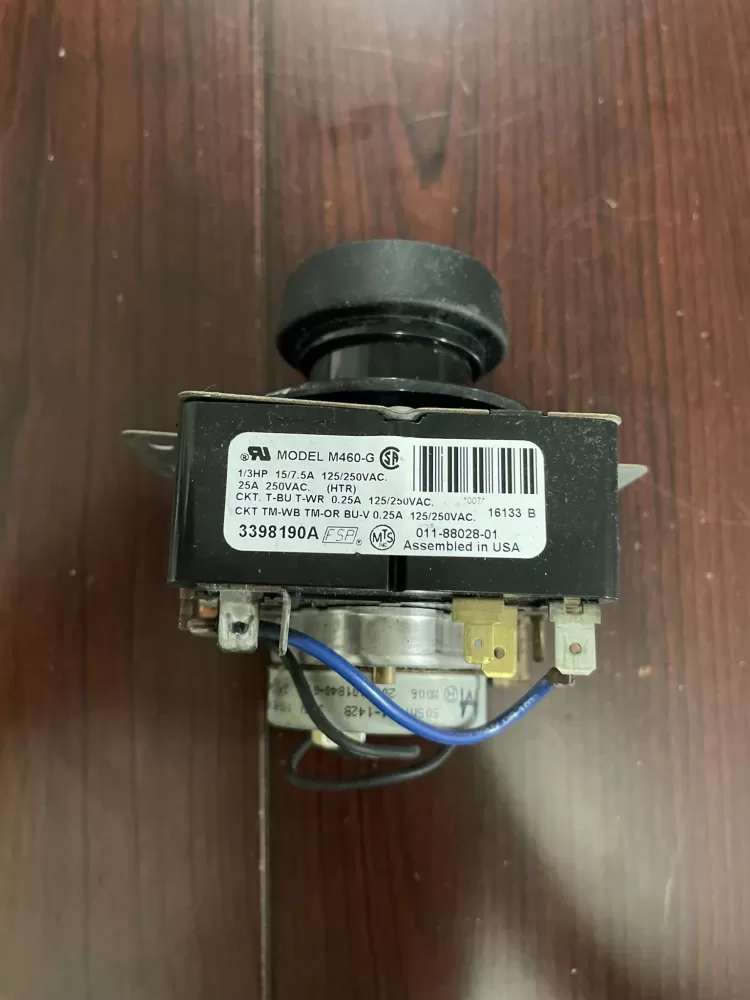 Whirlpool  Kenmore  Sears 3398190A Dryer Timer
