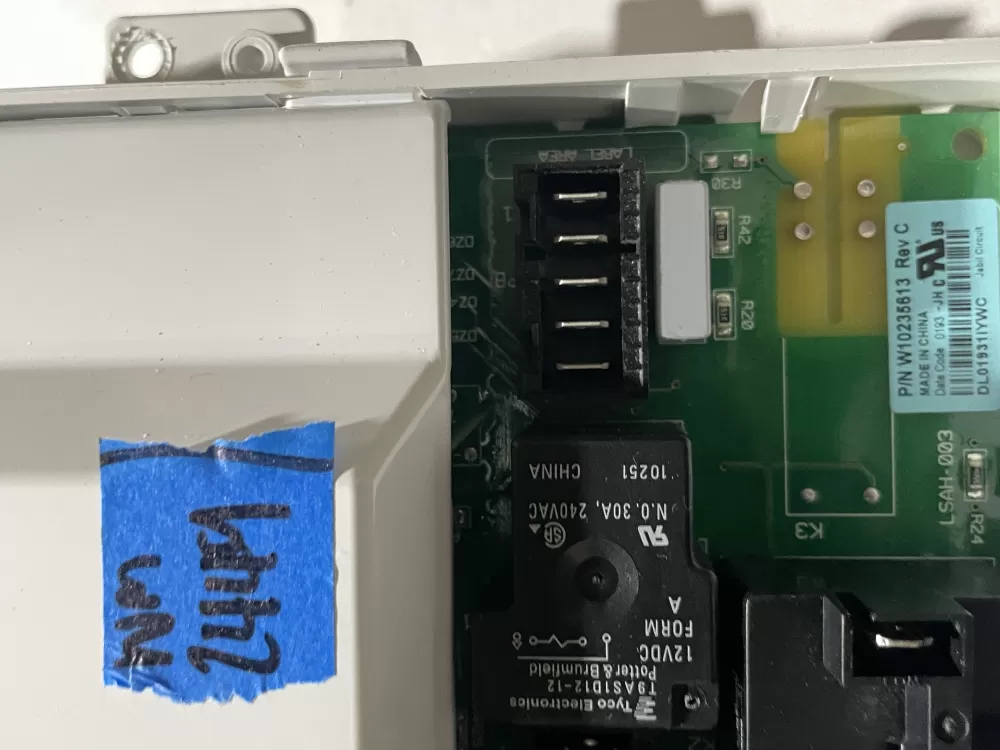 Whirlpool Maytag W10235613 Dryer Main Control Board AZ201204 | Wm2449
