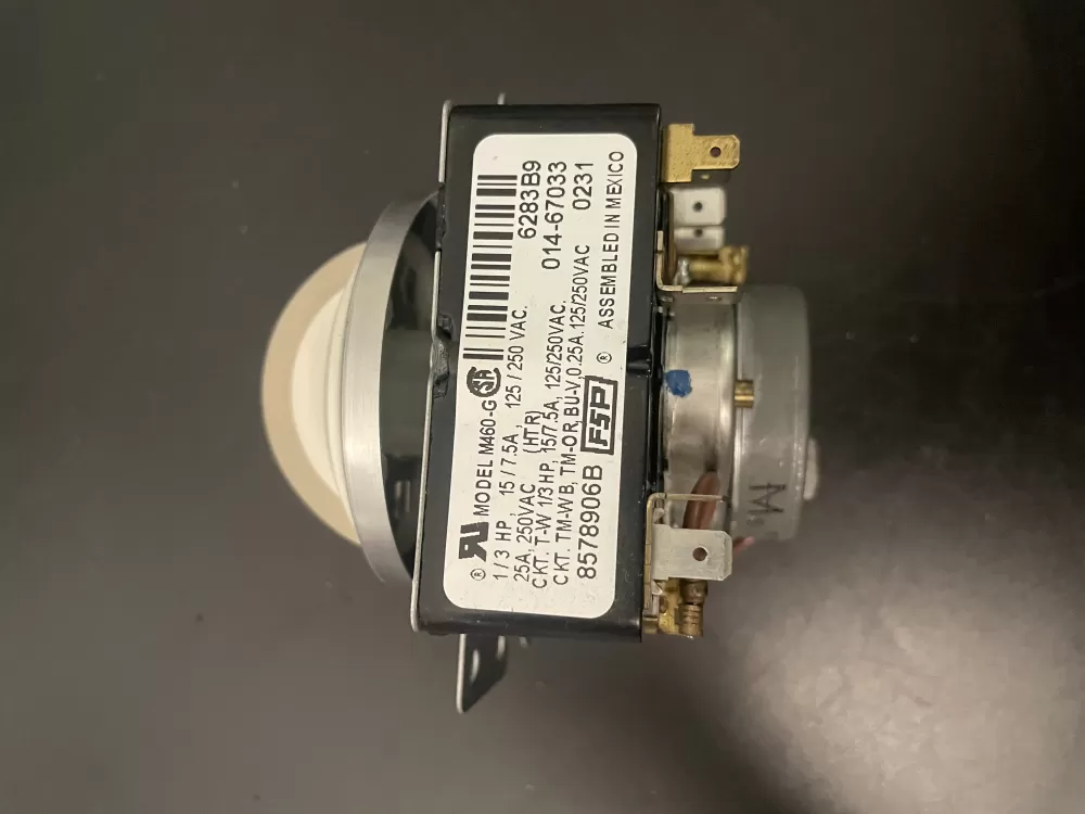 Whirlpool 8578906B PD00006074 WP8578906 8578906 1201611 AP3892592 PS1488213 EAP1488213 Dryer Timer