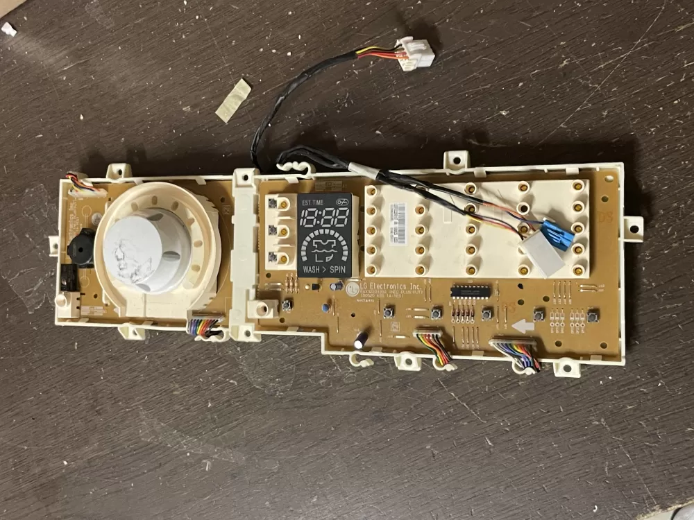 LG EBR32268107 Washer User Interface Display Control Board