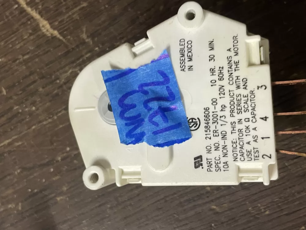 Frigidaire Kenmore AP2111929 12762 Refrigerator Defrost Timer AZ41462 | Wm1722
