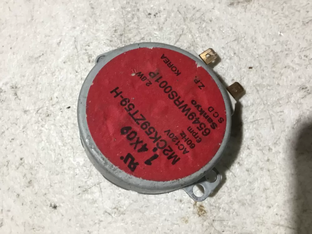 LG M2CK59ZT59-H Microwave Turntable Motor AZ89256 | Sl50