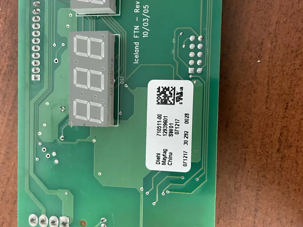 Maytag 12939601 67006294 5  Control Board AZ47821 | Wm697