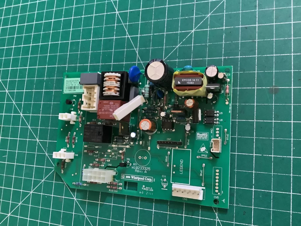 Whirlpool  KitchenAid  Kenmore  Jenn-Air AP6019378 W10205552 W10268635 W10317076 WPW10317076 PS11752684 Refrigerator Control Board