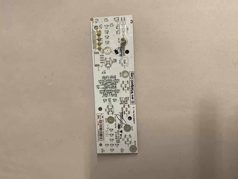 W10503835 Whirlpool Refrigerator Board - Control