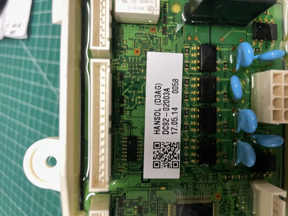 Samsung DC92 02003A Washer Control Board AZ210477 | Wmv930