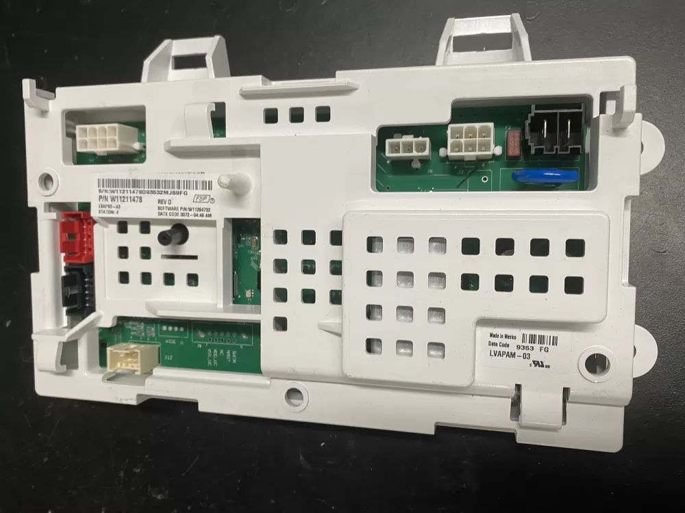 Whirlpool  Maytag W11211478 W11256099 W11476577 W11498190 PS16221218 Washer Control Board