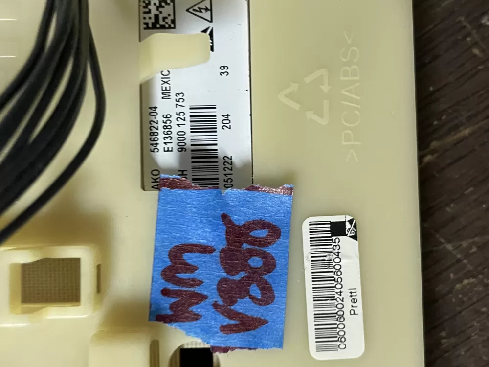 Bosch 546822-04 9000 125 753 Dryer Control Board AZ39507 | Wmv388