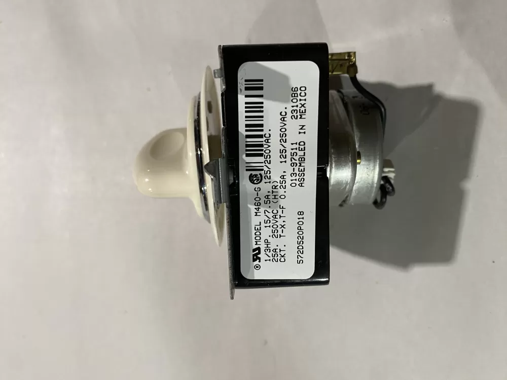 GE 572D520P018 M460-G 175D2308P009 WE4M188 Dryer Timer