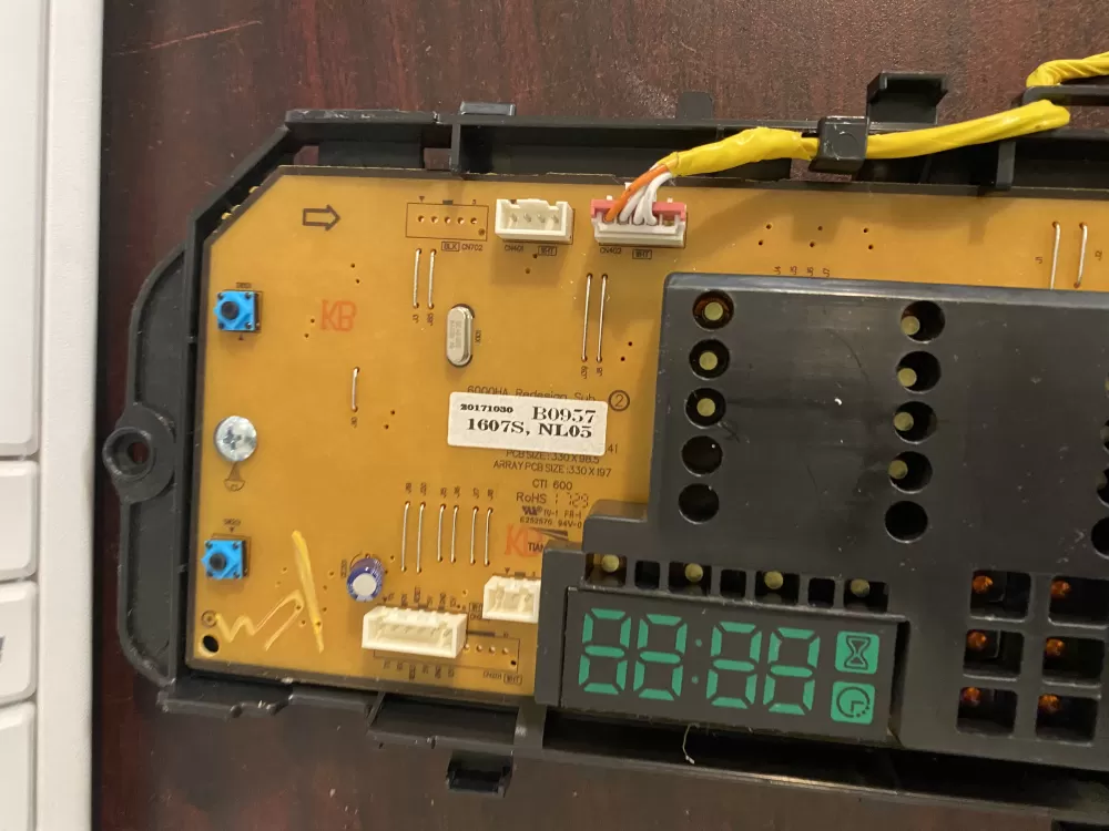 Samsung DC92 01607S Dryer Control Board AZ34243 | BK1694