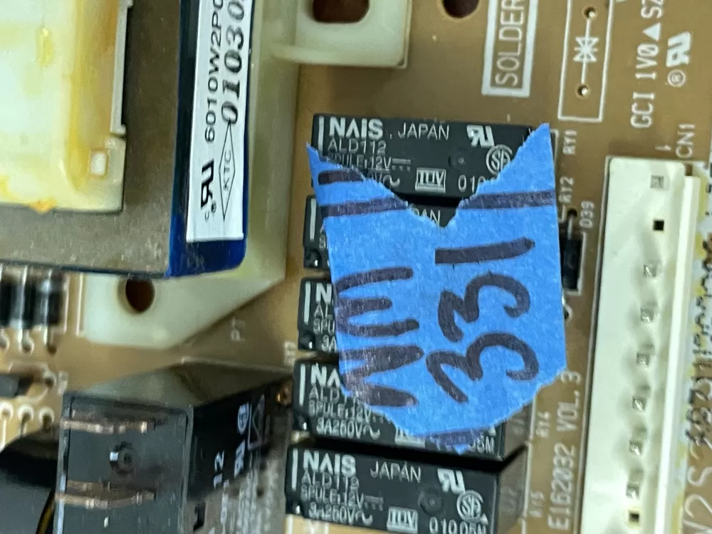 LG 6010W2P043A Microwave Control Board & Transformer AZ30357 | WM331