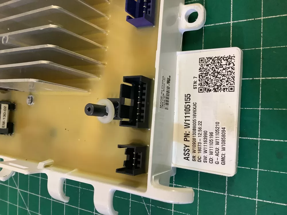 Whirlpool Maytag W11030478 W11105155 Washer Control Board AZ184762 | NRV863